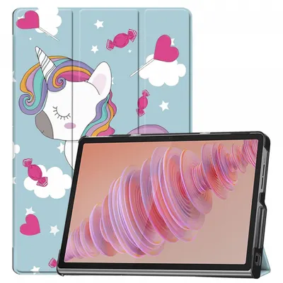 Husa pentru Lenovo Tab Plus 11.5inch, Techsuit, FoldPro Unicorn, Multicolor