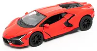 Mașinuță metalică Kinsmart - Lamborghini Revuelto, 1:38, roșu