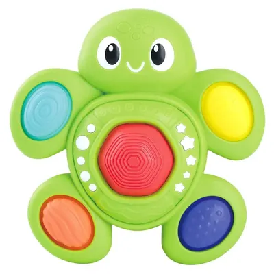 Jucarie senzoriala bebelusi testoasa PlayGo cu lumini si sunete