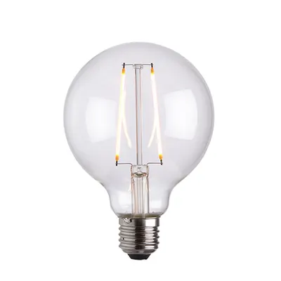 Corp de iluminat pentru baie E27 LED filament globe 95mm dia
