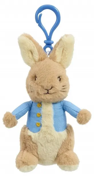 Breloc din pluș Rainbow Designs - Peter Rabbit, 13 cm