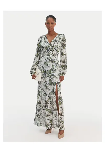 Rochie eleganta - Verde/Albastru
