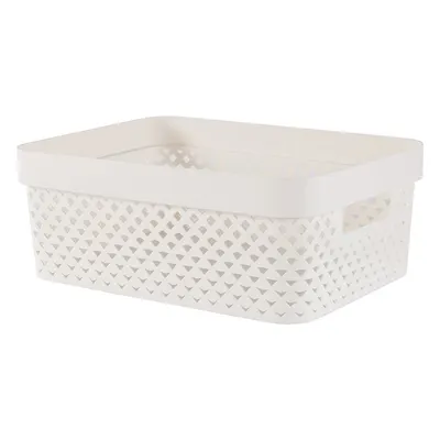 Cutie de depozitare bej din plastic 36x27x14 cm Pure – Curver