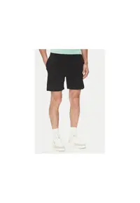 Pantaloni scurti sport barbati 303HZE0 - Bumbac - Negru