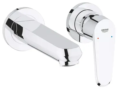 Baterie lavoar Grohe Eurodisc Cosmo 19573002, montare pe perete, 170 mm, necesita valva, Crom lucios