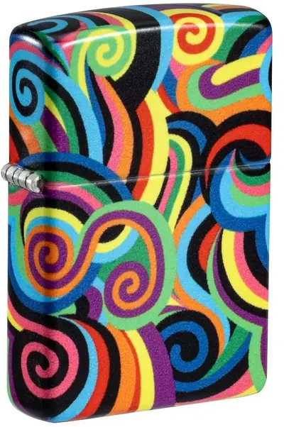 Brichetă Zippo Glow in the Dark - Rick Reitveld Swirls