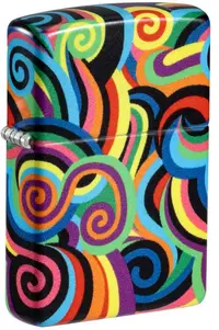 Brichetă Zippo Glow in the Dark - Rick Reitveld Swirls