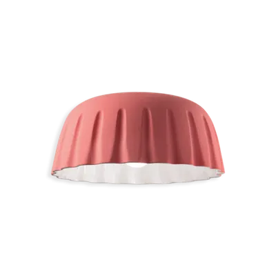 Plafoniera Piccola / Small Ceiling Lamp Deco Madame Gres Finish Rsc - Rosa Corallo C2572