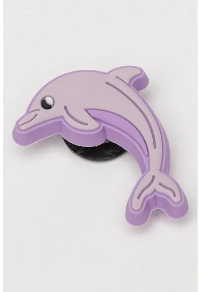Talisman in forma de delfin - pentru saboti - Lila