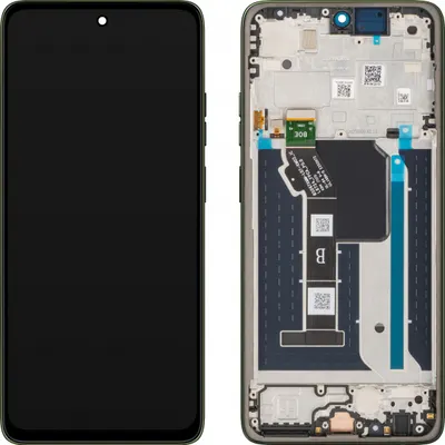 Display cu Touchscreen Motorola Moto G56, cu Rama, Verde (Pantone Dill), Service Pack 5D68C30207