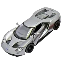 Masinuta die cast Ford GT 2017, scara 1:38, 12.5 cm, gri