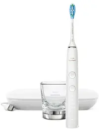 Periuță de dinți electrică Philips - DiamondClean 9000, HX9911/27, 1 rezervă, alba