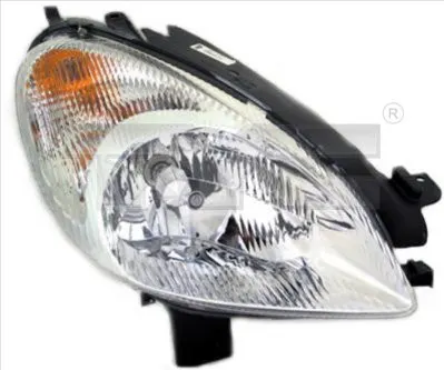 Far dreapta potrivit CITROEN XSARA PICASSO 2000-2004 - (H4, electric, fundal cromat)