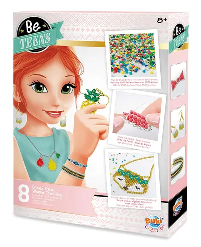 Set creativ Buki Be Teens - Fa-ti singur bijuterii din margele