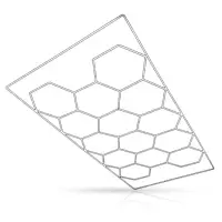 Sistem lumini led hexagonale - tip fagure - 4.84 x 2.43 m