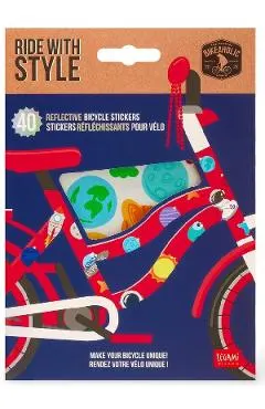 Stickere pentru bicicleta: Ride With Style