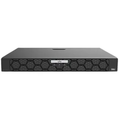 NVR 16 canale Uniview NVR502-16B, 4K, 16MP, 2xSATA, Alarma I/O, VCA