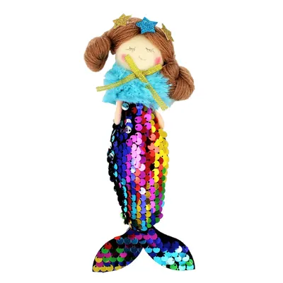 Decorațiune Zooky sirenă cu paiete multicolor