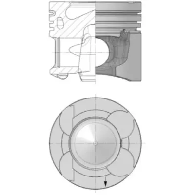 Piston Kolbenschmidt 40363600