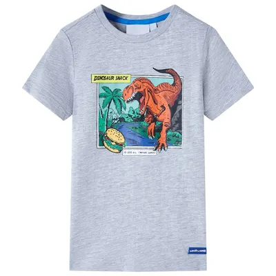 Tricou pentru copii, gri, 128