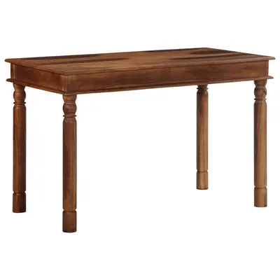 vidaXL Masa de sufragerie 120x60x77 cm din lemn masiv de salcam