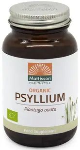 Organic Psyllium, 750 mg, 90 capsule, Mattisson Healthstyle