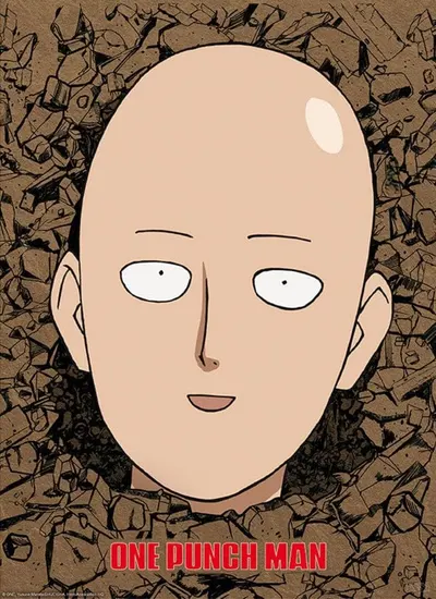 Mini poster GB eye Animation: One Punch Man - Smile