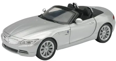 Mașinuță metalică Newray - BMW Z4, 1:24, gri