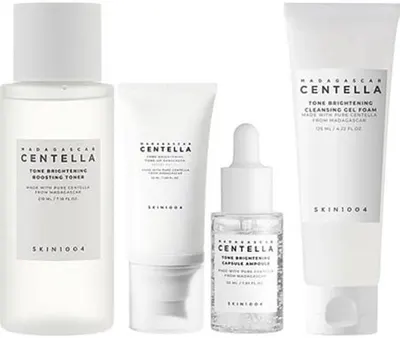 Skin 1004 Madagascar Centella Tone Brightening Set , 4 piese