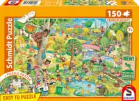 Puzzle pentru copii Schmidt din 150 piese - Joc fericit, planetă fericită
