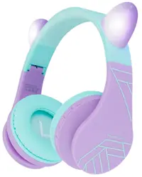 Căști pentru copii PowerLocus - P1 Ears, wireless, mov