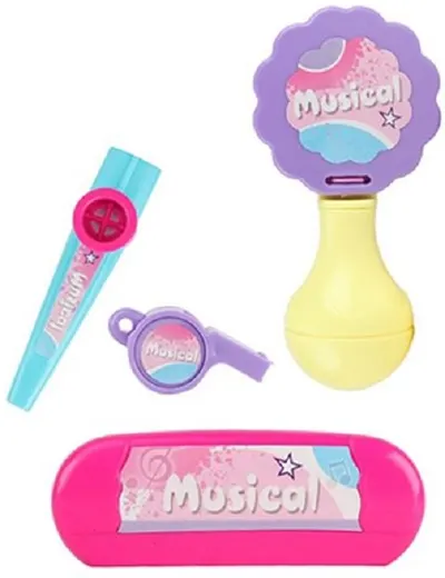 Set de instrumente muzicale Raya Toys - 4 piese