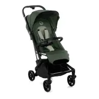 Carucior sport, Jane, Wing, Sistem compact de pliere, Cadru din aluminium, Usor, 6 Kg, De la nastere pana la 22 Kg, Cu geanta transport si husa de ploaie, Conform cu standardul european EN 1888-1:2018+A1:2022, Botanic, Resigilat