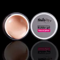Gel UV Constructie NAILSUP Natural Glitter 50g