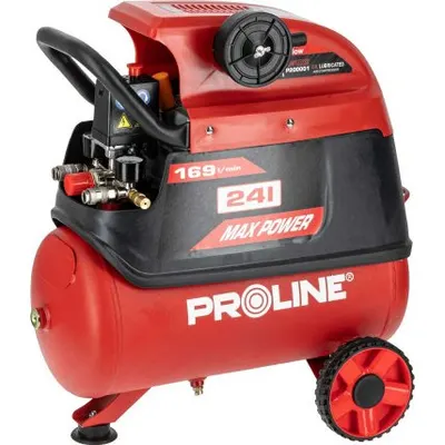 Compresor Aer Cu Ulei - 1500w / 8bar / 169l/min / 24l Proline P200001