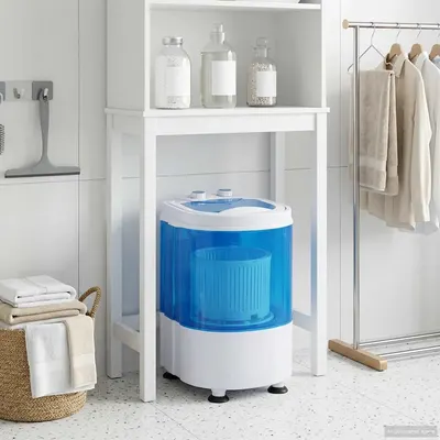 vidaXL Mașină de spălat mini, cuvă simplă, 2,6 kg