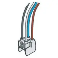 Quick Mufa Connections With Cable For Modular Devices - Gwfix 100 - 16a L1/l2/l3/neutral Modular Accessories 90 Range - 2 Module