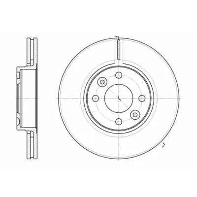 Disc frana REMSA 6683.10