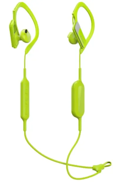 Casti Alergare Panasonic RP-BTS10E-Y, Microfon (Galben)