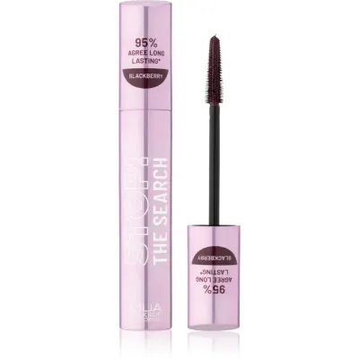 MUA Makeup Academy Stop The Search mascaral de lunga durata culoare Blackberry 12 ml