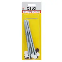 CELO Blister Window frame surub FBS 7,5-152 cap inecat (Ø11 mm, TX30), zincat