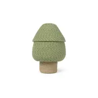 Coș de jucării pentru copii verde din material textil ø 25x36 cm Big Tree – Lorena Canals