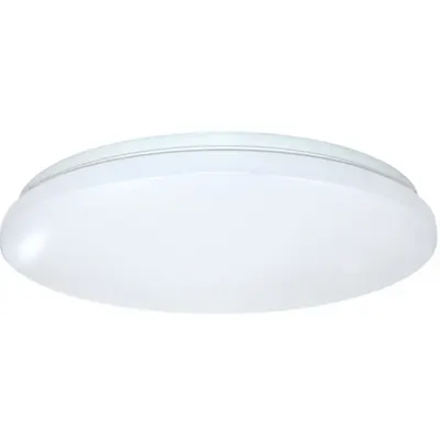 Plafoniera Slim Milky 12W=75W, Ø255 mm, 6500K, lumina rece