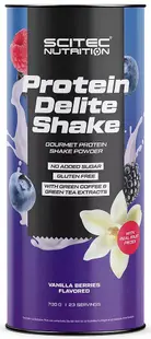 Protein Delite Shake, vanilie cu fructe de pădure, 700 g, Scitec Nutrition