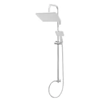 Coloana de duș 2 în 1 cu cadru pătrat, fără baterie – MIXXUS DK-003