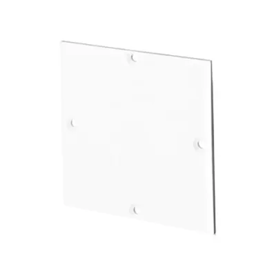 Capac pătrat pentru doze aparat multiple, perete solid