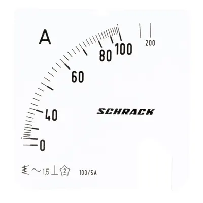 Scala 72*72mm, 100/200/5A, AC