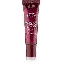 MUA Makeup Academy Hydra Juice Peptide Shimmer Lip Balm balsam de buze pentru stralucire culoare Chery Kiss 10 ml