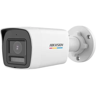 Camera TurboHD ColorVu PoC Hikvision DS-2CE10UF3T-LS, 4K, 8MP, lentila 2.8mm, lumina alba 20m, PoC, IP67