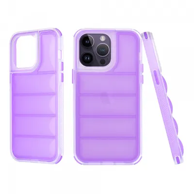 Husa pentru Apple iPhone 14 Pro, Techsuit, Wave Shield, Mov